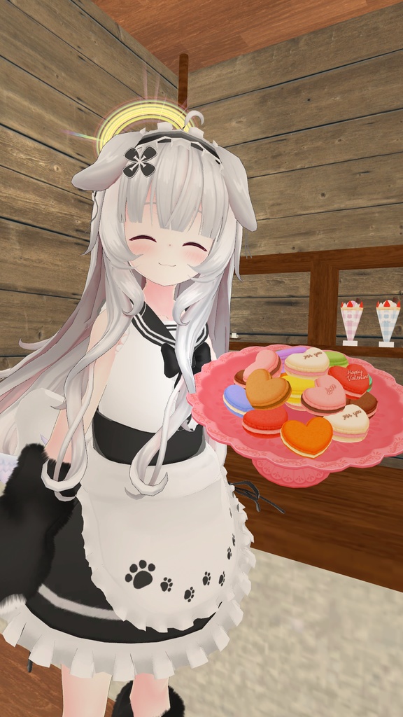 もふもふセーラーウエイトレスさん【15アバター対応】