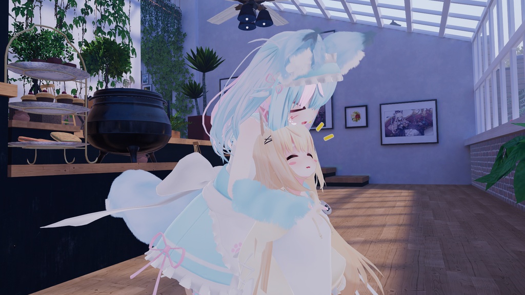 もふもふセーラーウエイトレスさん【15アバター対応】