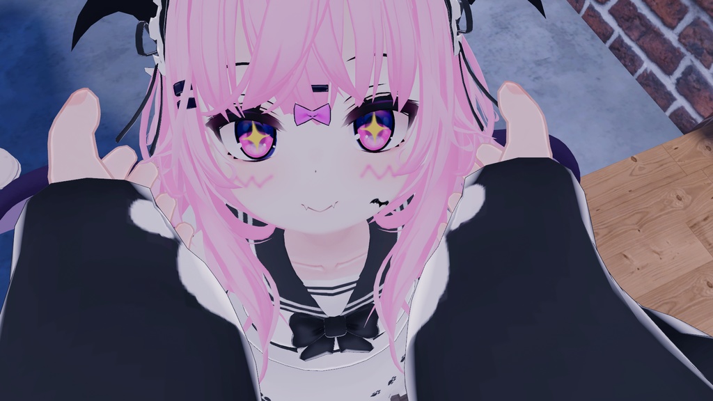 もふもふセーラーウエイトレスさん【15アバター対応】