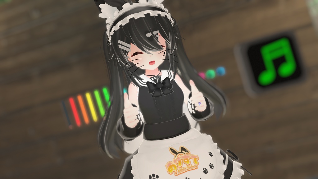 もふもふセーラーウエイトレスさん【15アバター対応】