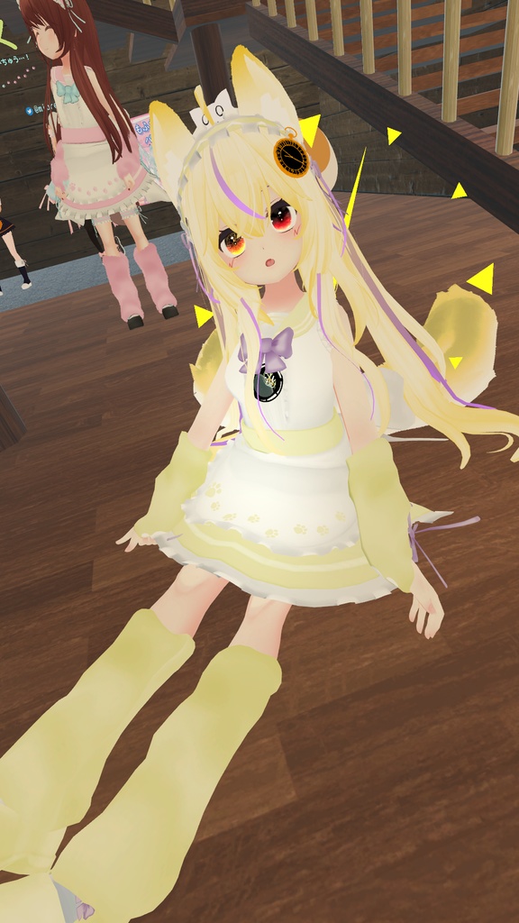 もふもふセーラーウエイトレスさん【15アバター対応】