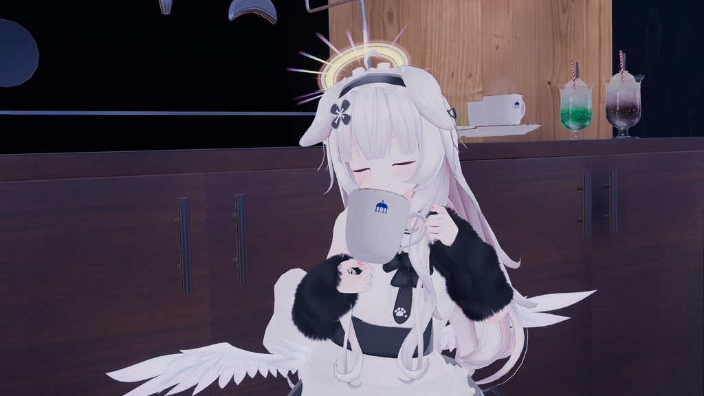 もふもふセーラーウエイトレスさん【15アバター対応】