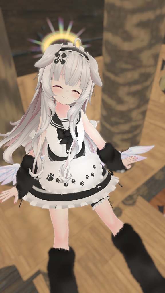 もふもふセーラーウエイトレスさん【15アバター対応】