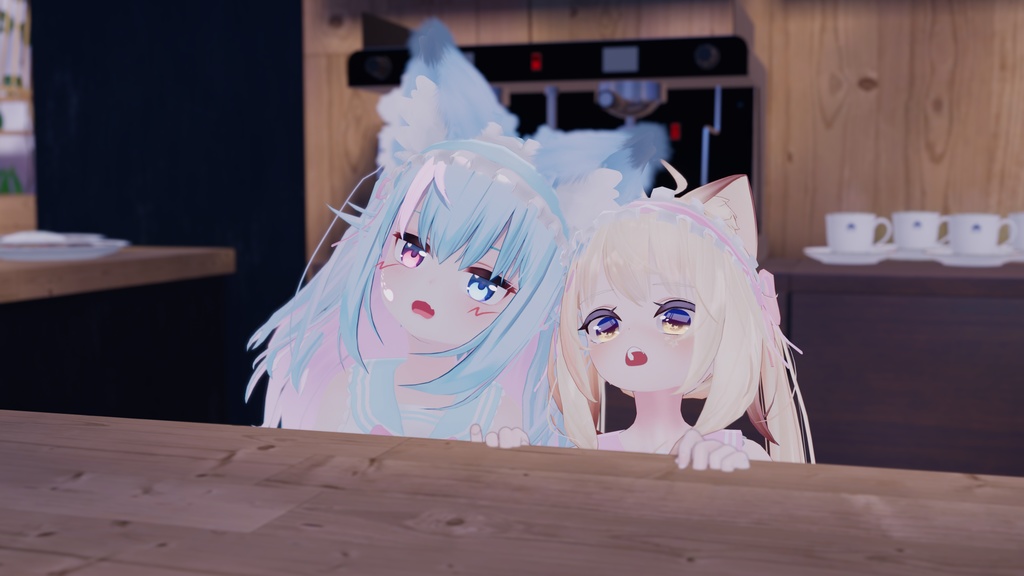 もふもふセーラーウエイトレスさん【15アバター対応】