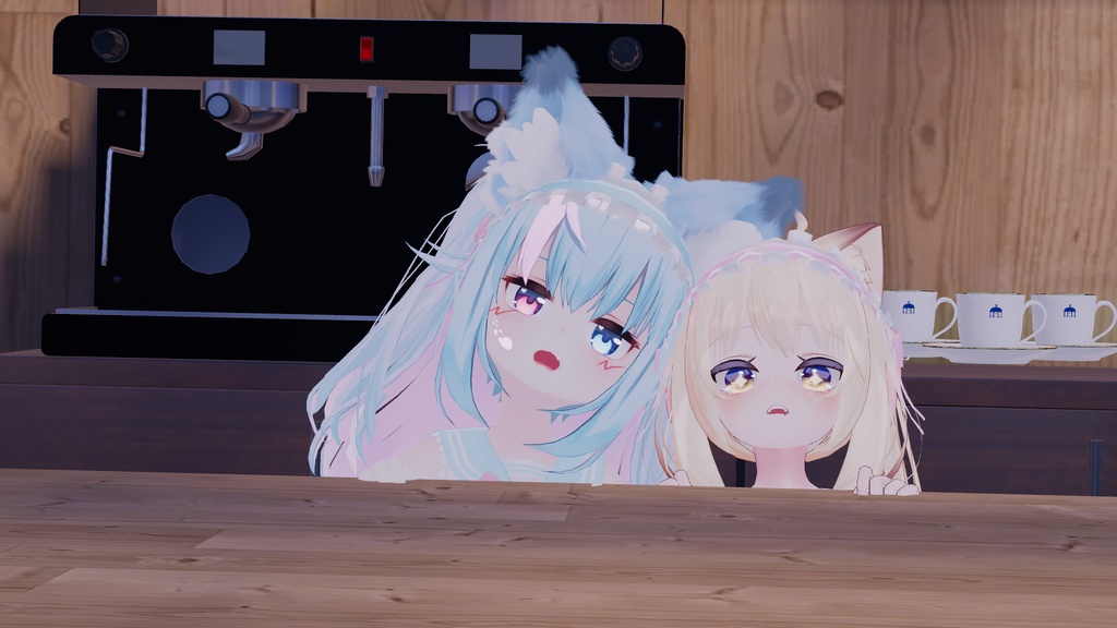 もふもふセーラーウエイトレスさん【15アバター対応】