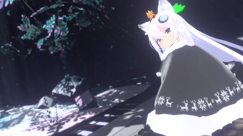 もふもふけーぷとワンピース【11アバター対応】