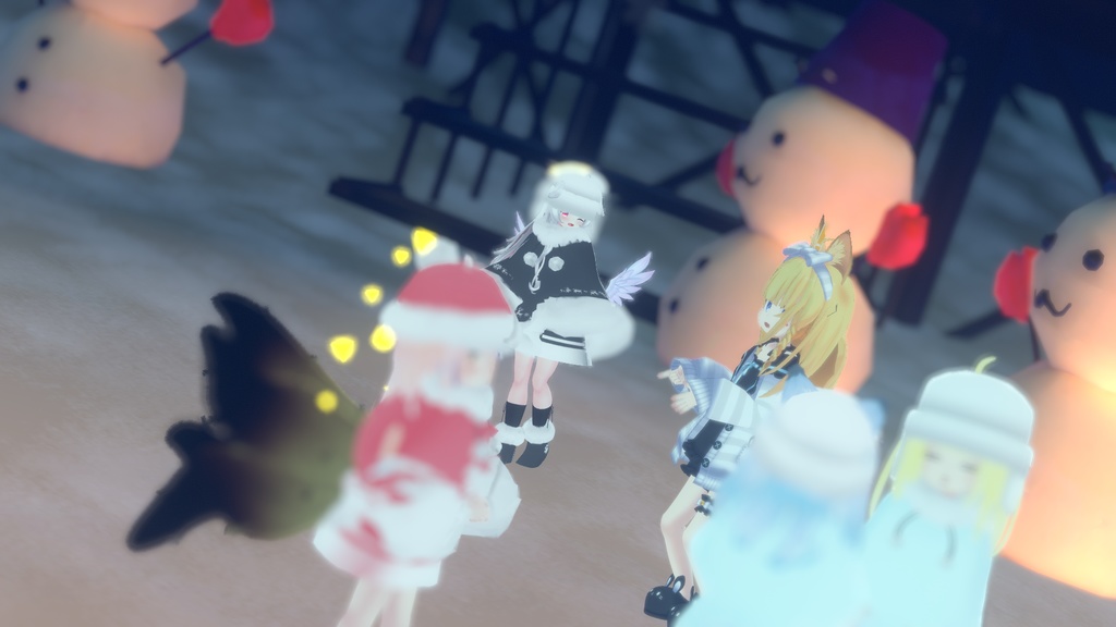 もふもふけーぷとワンピース【11アバター対応】