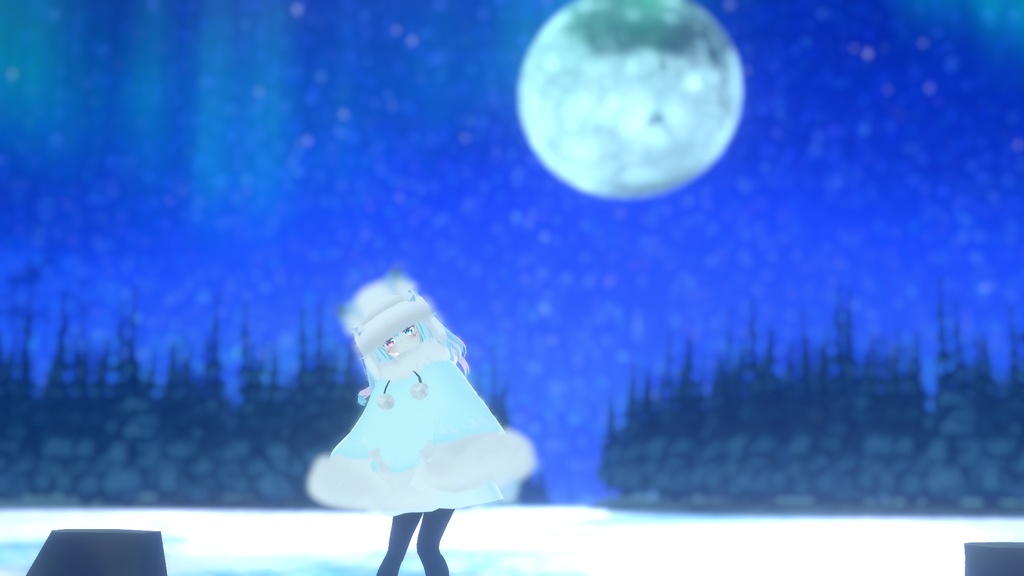 もふもふけーぷとワンピース【11アバター対応】