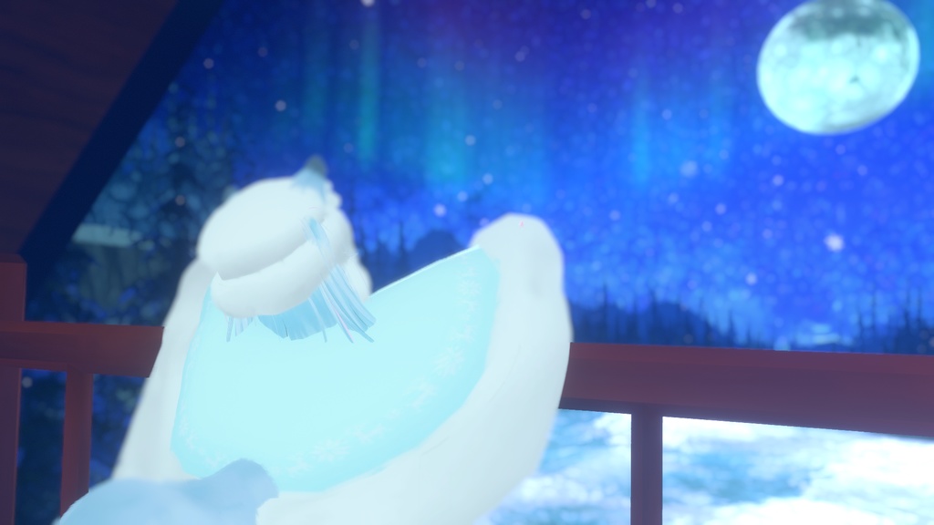 もふもふけーぷとワンピース【11アバター対応】