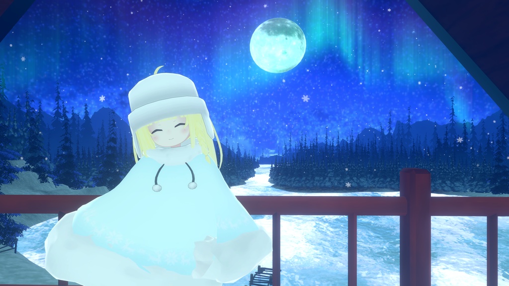 もふもふけーぷとワンピース【11アバター対応】