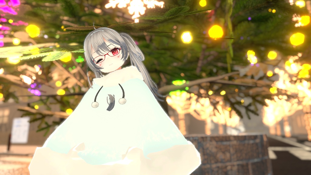 もふもふけーぷとワンピース【11アバター対応】