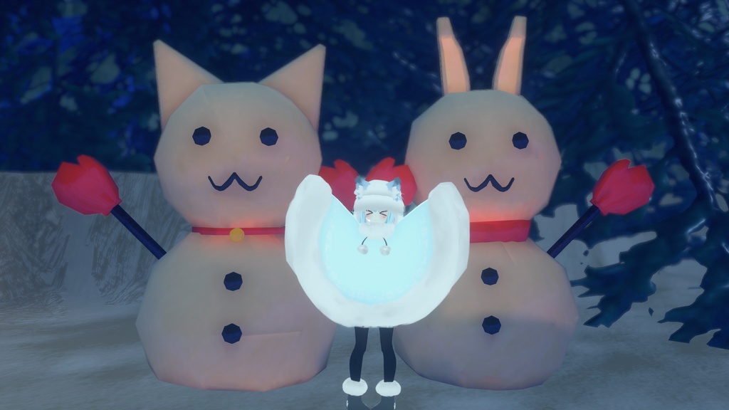 もふもふけーぷとワンピース【11アバター対応】