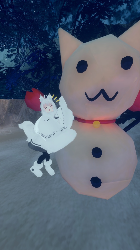 もふもふけーぷとワンピース【11アバター対応】