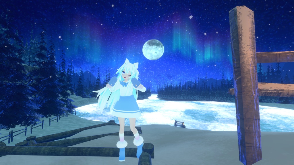 もふもふけーぷとワンピース【11アバター対応】