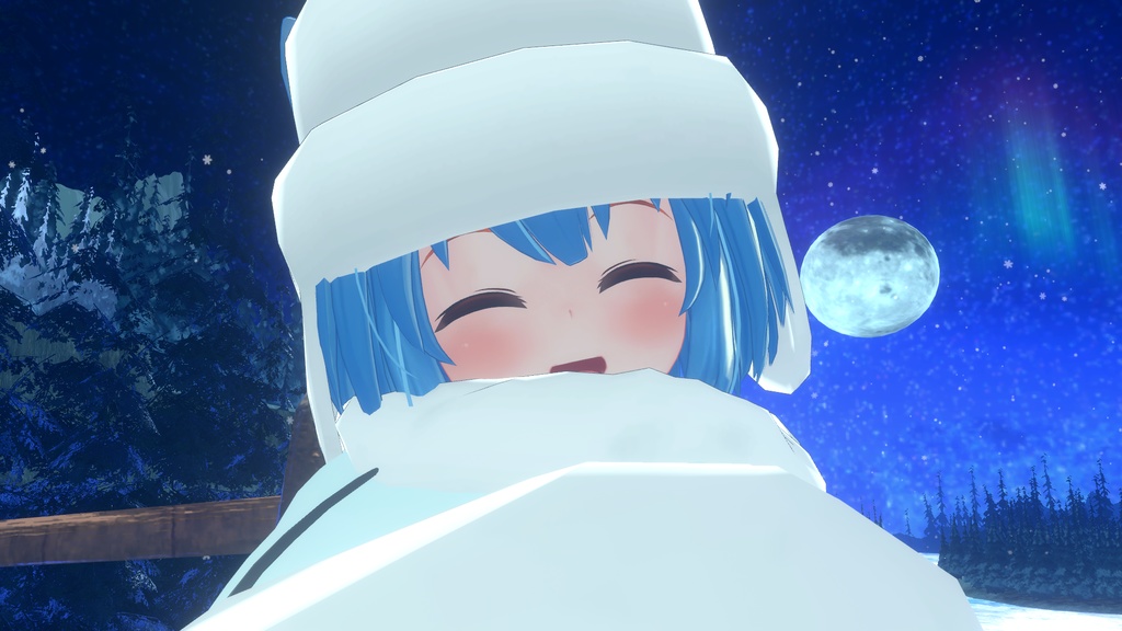 もふもふけーぷとワンピース【11アバター対応】