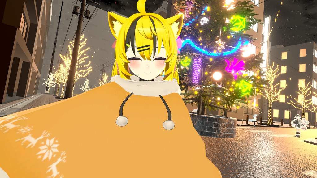 もふもふけーぷとワンピース【11アバター対応】