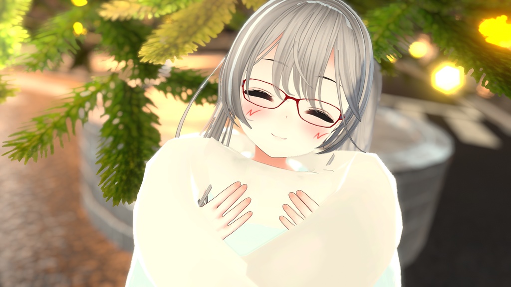 もふもふけーぷとワンピース【11アバター対応】