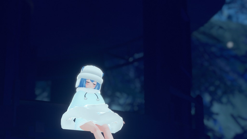 もふもふけーぷとワンピース【11アバター対応】