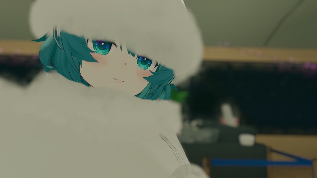 もふもふけーぷとワンピース【11アバター対応】