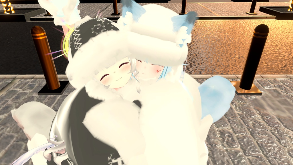 もふもふけーぷとワンピース【11アバター対応】