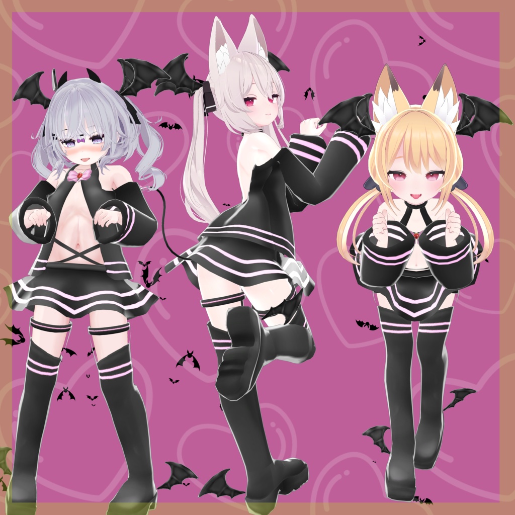 こあくまコーデ【11アバター対応】