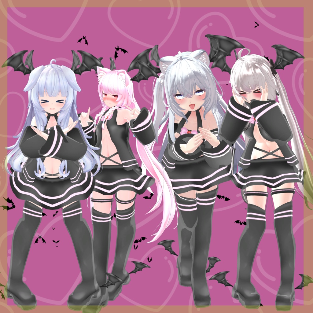 こあくまコーデ【11アバター対応】