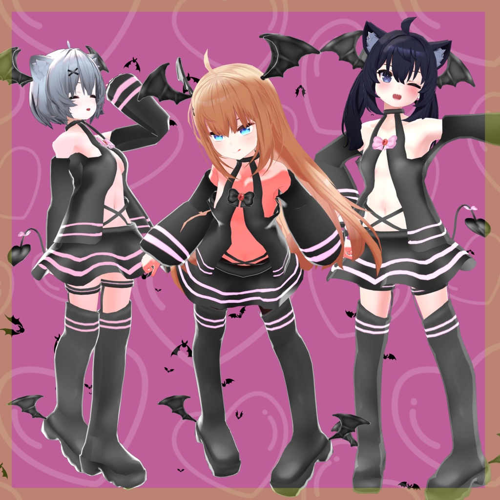 こあくまコーデ【11アバター対応】