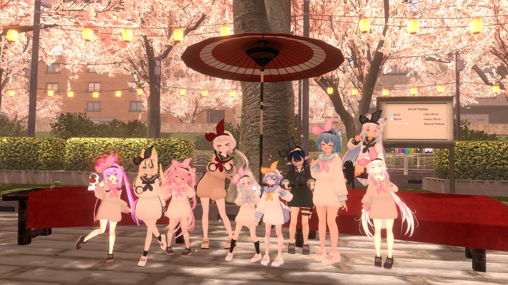 バックプリーツセーラーパーカー【14アバター対応】