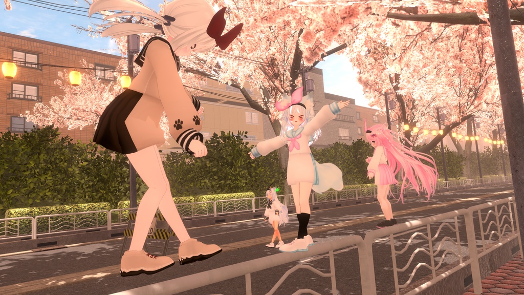 バックプリーツセーラーパーカー【14アバター対応】