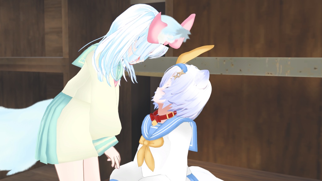 バックプリーツセーラーパーカー【14アバター対応】