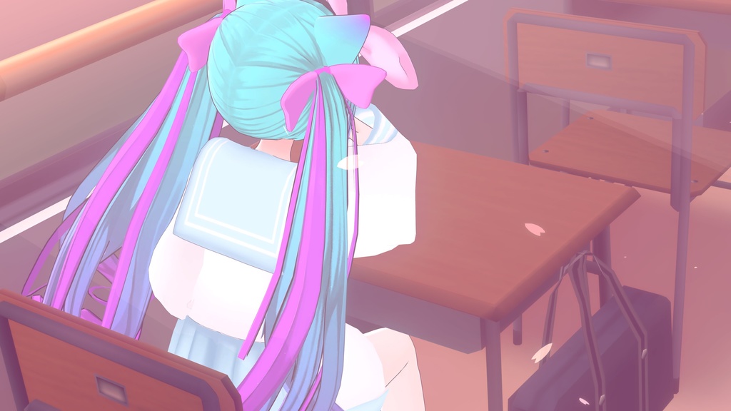 バックプリーツセーラーパーカー【14アバター対応】