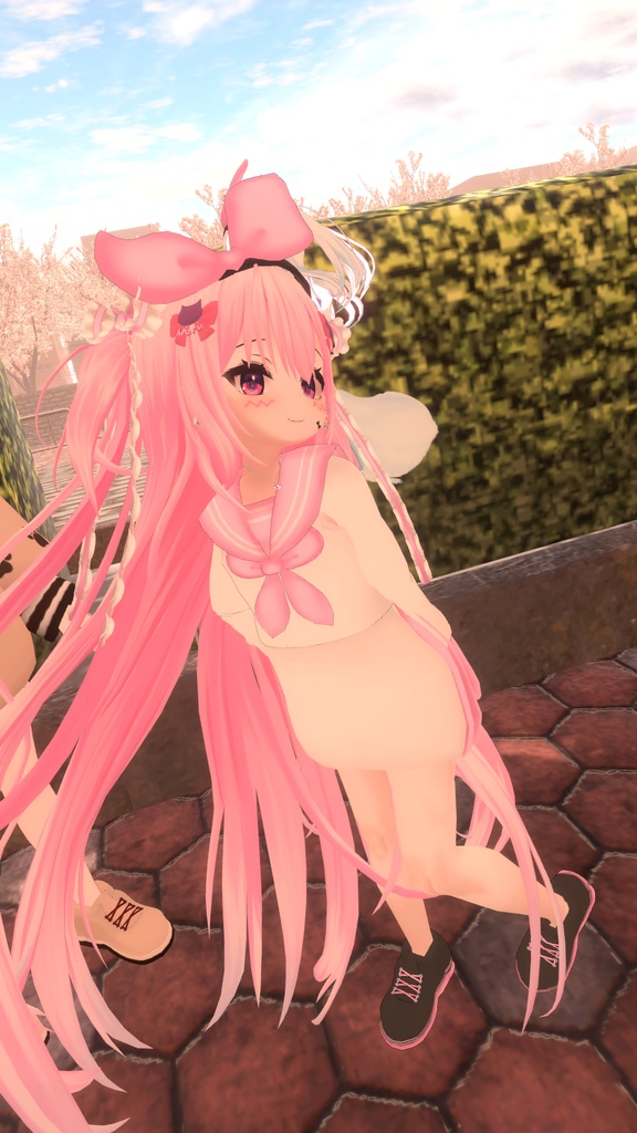 バックプリーツセーラーパーカー【14アバター対応】