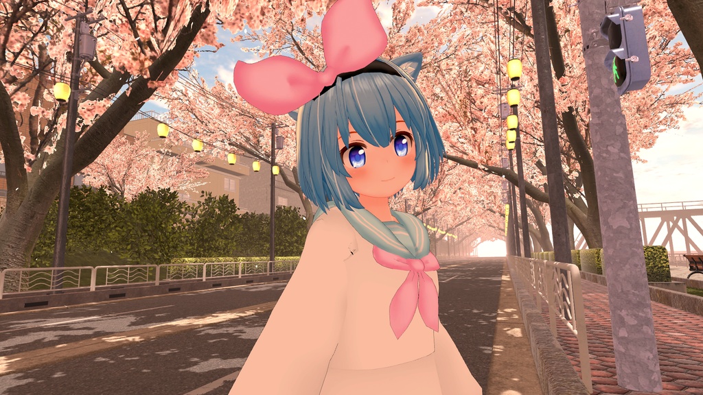 バックプリーツセーラーパーカー【14アバター対応】