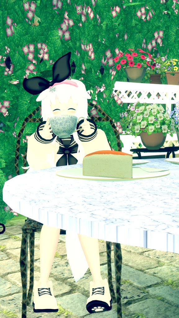 バックプリーツセーラーパーカー【14アバター対応】