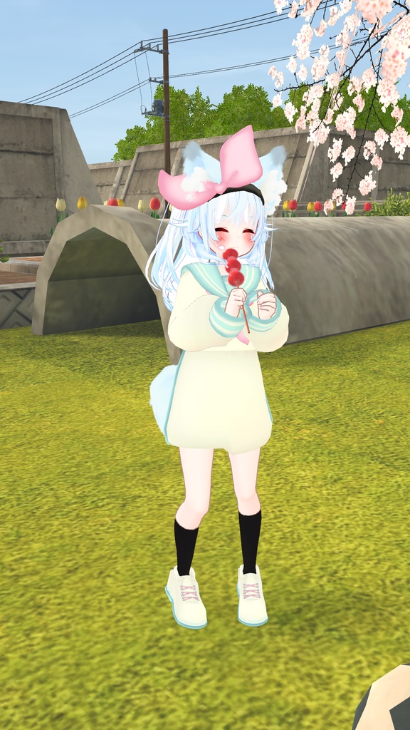 バックプリーツセーラーパーカー【14アバター対応】