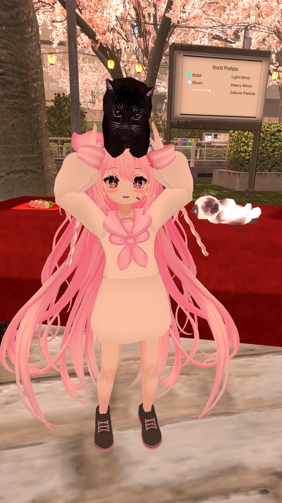 バックプリーツセーラーパーカー【14アバター対応】