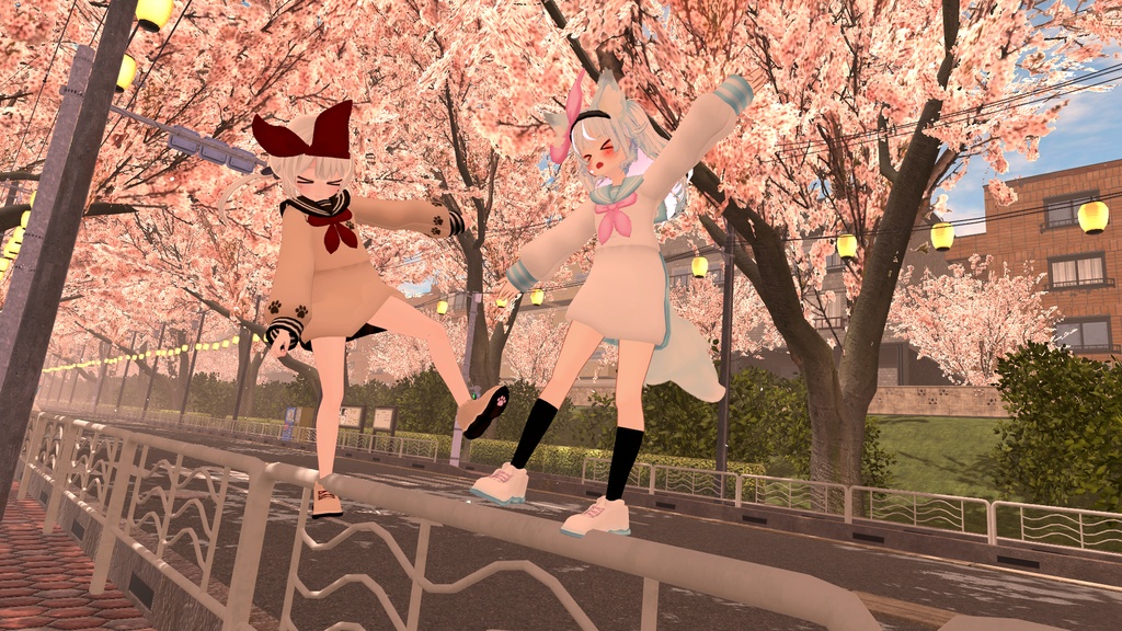 バックプリーツセーラーパーカー【14アバター対応】