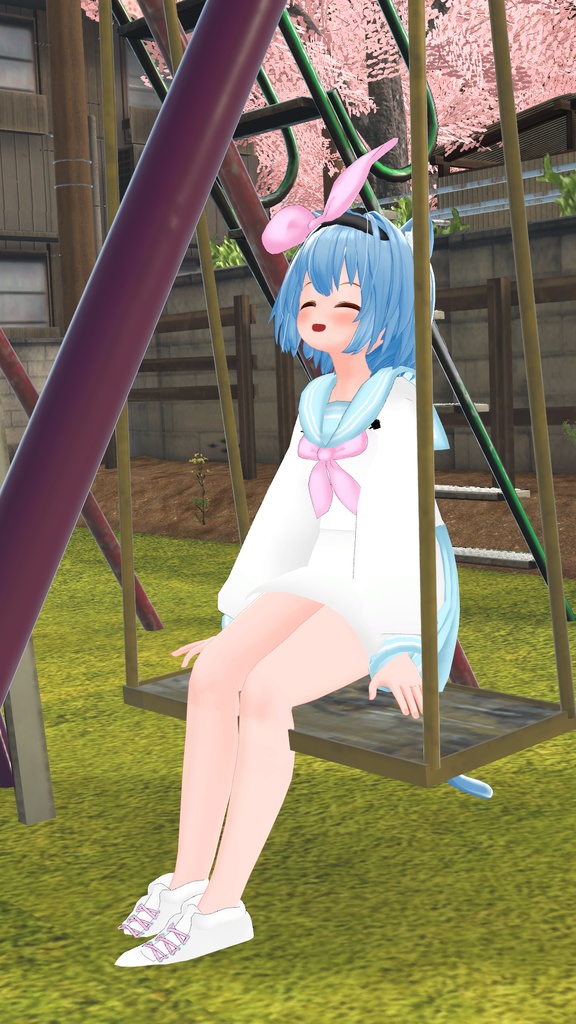 バックプリーツセーラーパーカー【14アバター対応】