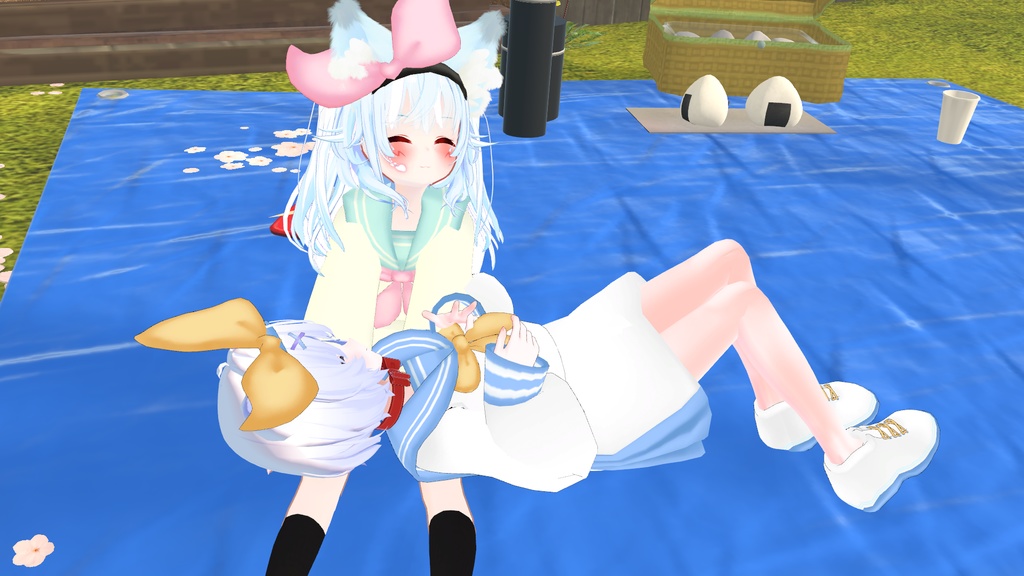 バックプリーツセーラーパーカー【14アバター対応】