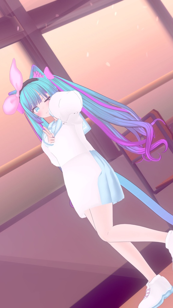 バックプリーツセーラーパーカー【14アバター対応】