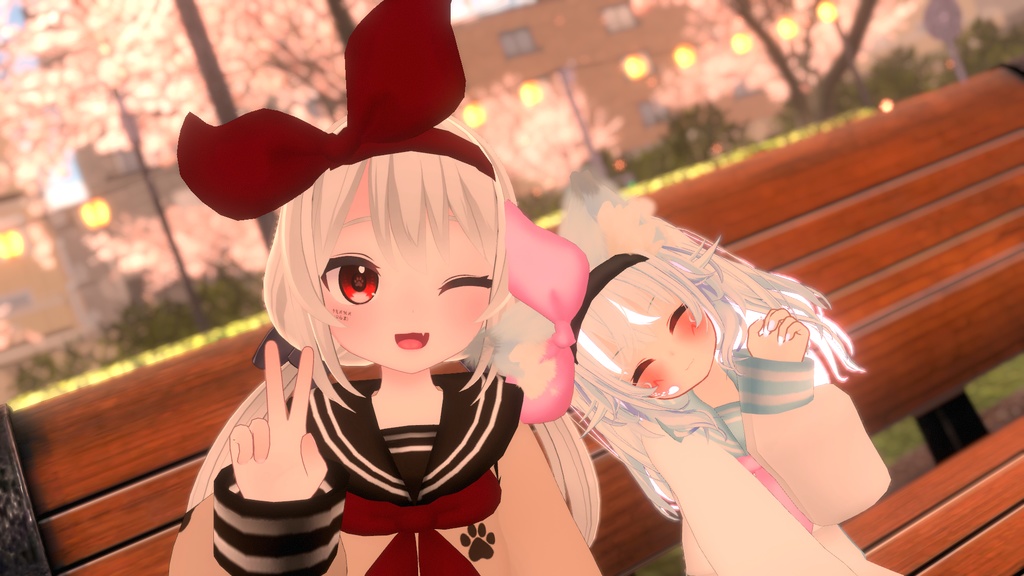 バックプリーツセーラーパーカー【14アバター対応】