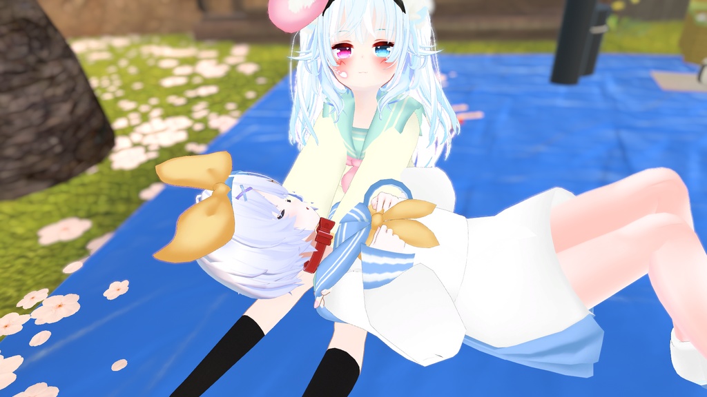 バックプリーツセーラーパーカー【14アバター対応】