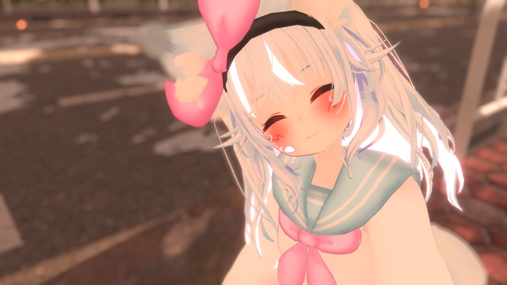 バックプリーツセーラーパーカー【14アバター対応】