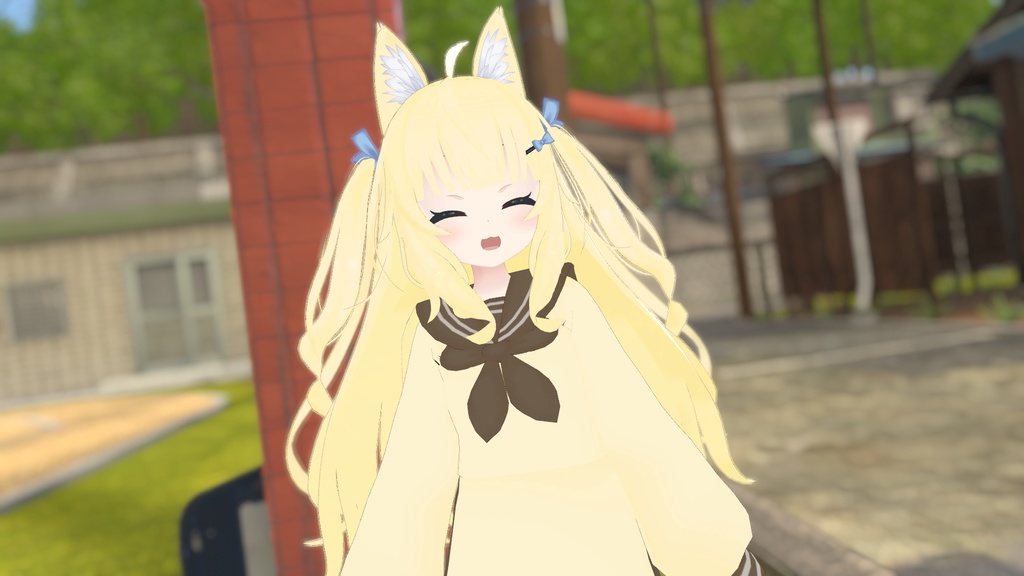 バックプリーツセーラーパーカー【14アバター対応】