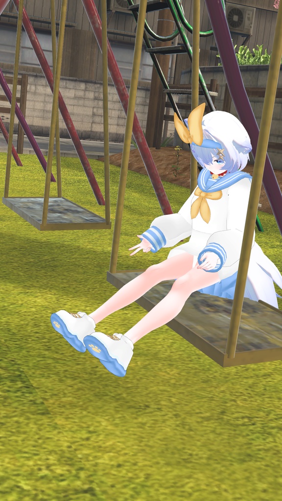 バックプリーツセーラーパーカー【14アバター対応】