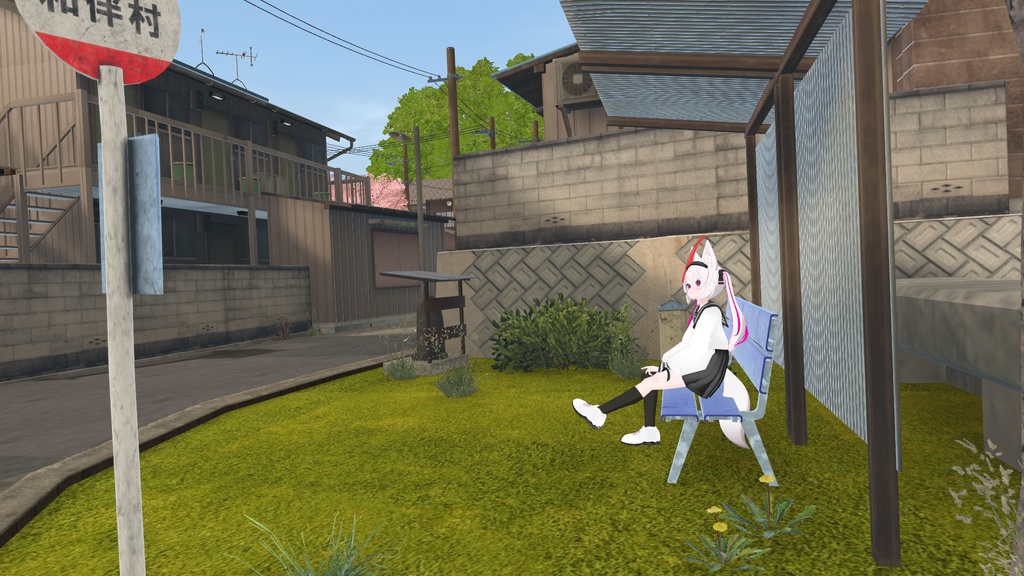 バックプリーツセーラーパーカー【14アバター対応】