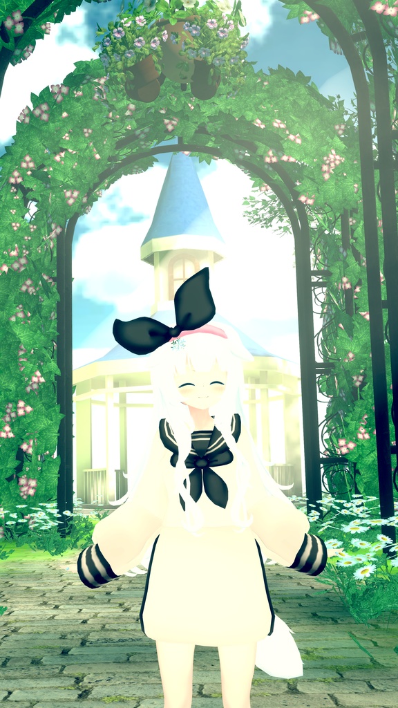 バックプリーツセーラーパーカー【14アバター対応】