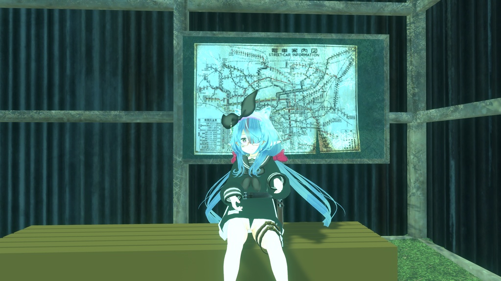 バックプリーツセーラーパーカー【14アバター対応】