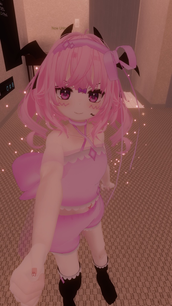 まほうしょーじょ風ランジェリーパジャマ【11アバター対応】【パーティクル付き】