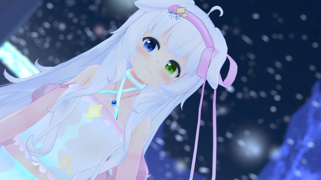 まほうしょーじょ風ランジェリーパジャマ【11アバター対応】【パーティクル付き】